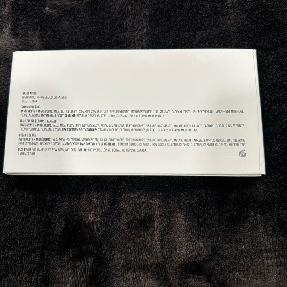 **New** Il Makiage High Impact 8-Pan Color Palette Shade Addict - Picture 7 of 14